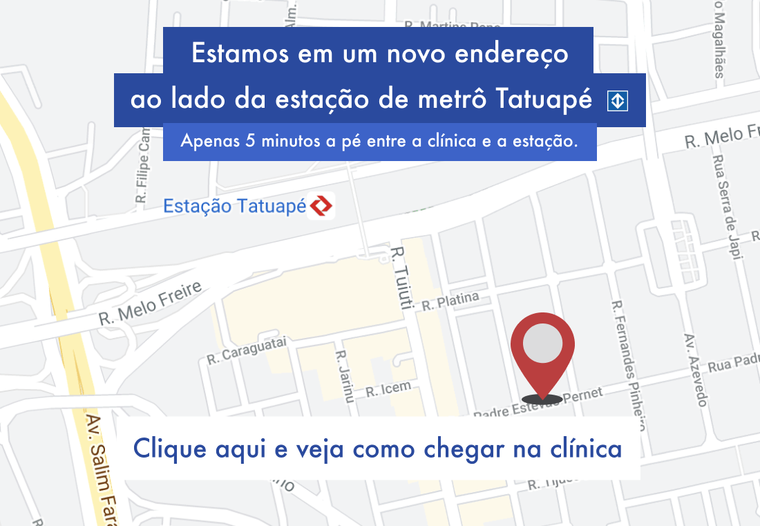 Localização do Centro Endócrino Paulista